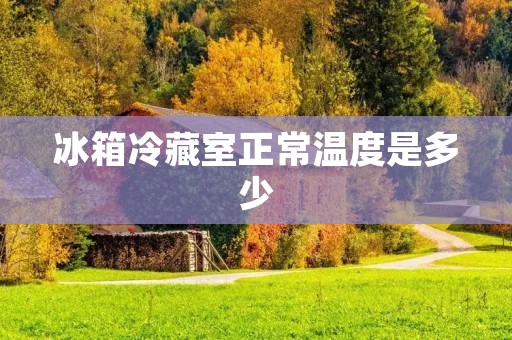 冰箱冷藏室正常温度是多少