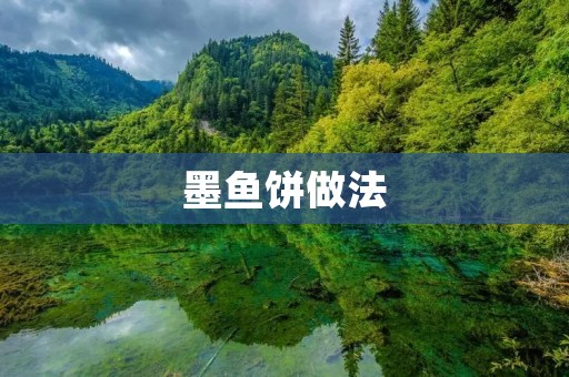 墨鱼饼做法：海鲜美味，家常做起来简单又方便
