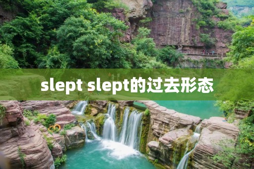 slept slept的过去形态