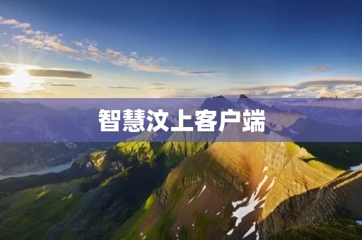 智慧汶上客户端：打造智慧生活新体验