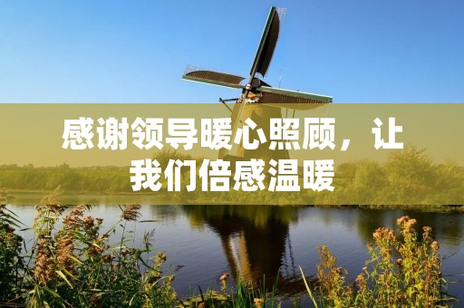 感谢领导暖心照顾,让我们倍感温暖 感谢领导暖心照顾,让我们倍感温暖