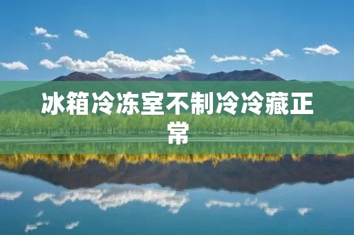 冰箱冷冻室不制冷冷藏正常:原因与解决方法 冰箱冷冻室不制冷冷藏正常:原因与解决方法