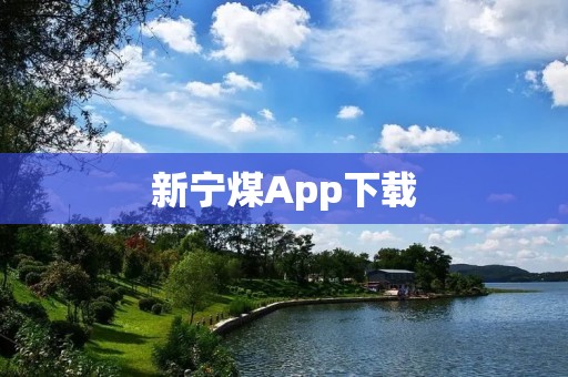 新宁煤App下载：实时了解煤炭市场信息，轻松购买煤炭产品