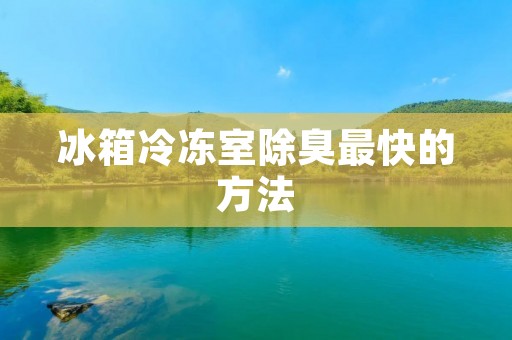 冰箱冷冻室除臭最快的方法 冰箱冷冻室除臭最快的方法