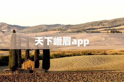天下峨眉app:打造最佳峨眉修行工具 天下峨眉app:打造最佳峨眉修行工具