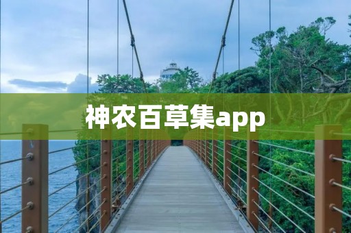 神农百草集app:中药药材知识的全方位学习工具 神农百草集app:中药药材知识的全方位学习工具