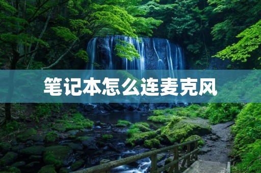 笔记本怎么连麦克风：详细教程及注意事项
