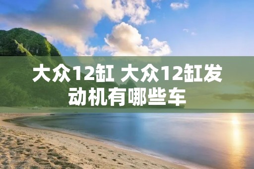 大众12缸 大众12缸发动机有哪些车 大众12缸 大众12缸发动机有哪些车