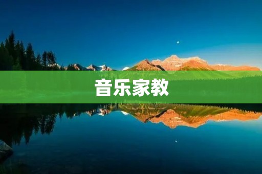 音乐家教：让你的音乐之路更加精彩