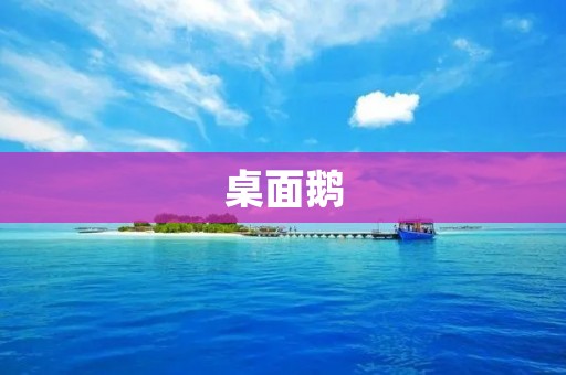 桌面鹅:给你的电脑增添一份趣味 桌面鹅:给你的电脑增添一份趣味