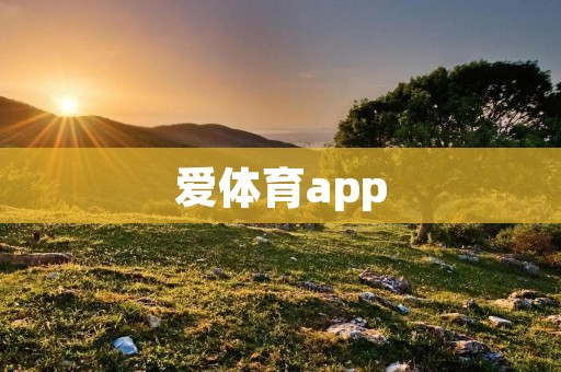 爱体育app：打造您的全方位体育互动平台