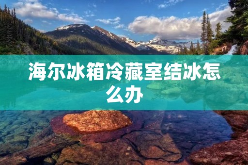 海尔冰箱冷藏室结冰怎么办 海尔冰箱冷藏室结冰怎么办