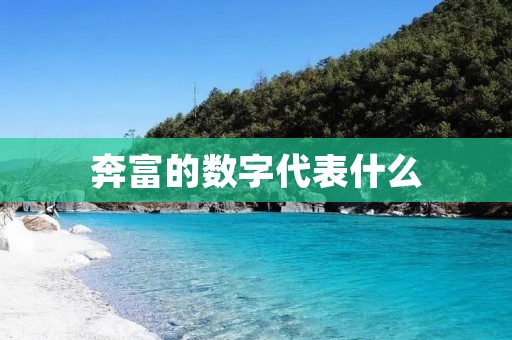 奔富的数字代表什么 奔富的数字代表什么