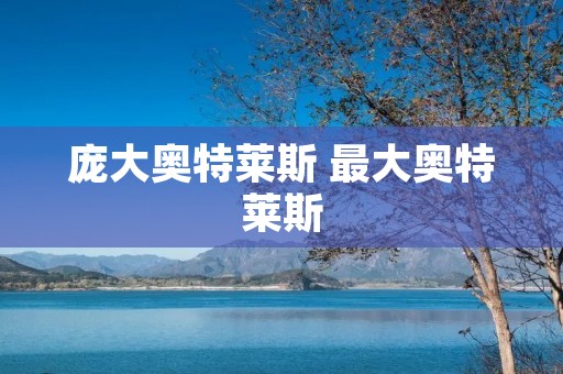 庞大奥特莱斯 最大奥特莱斯