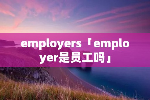 employers「employer是员工吗」