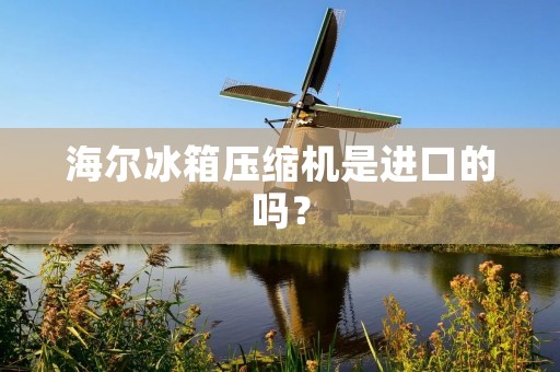 海尔冰箱压缩机是进口的吗？