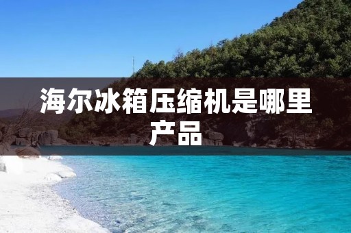 海尔冰箱压缩机是哪里产品