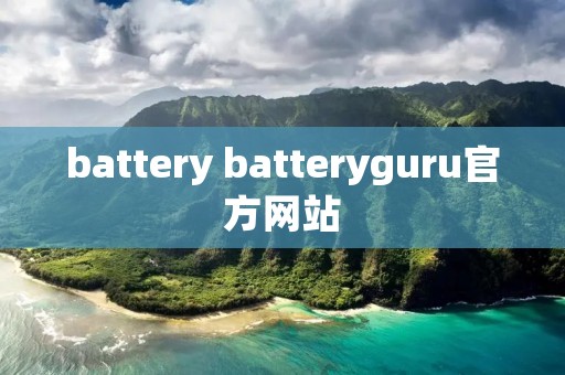 battery batteryguru官方网站