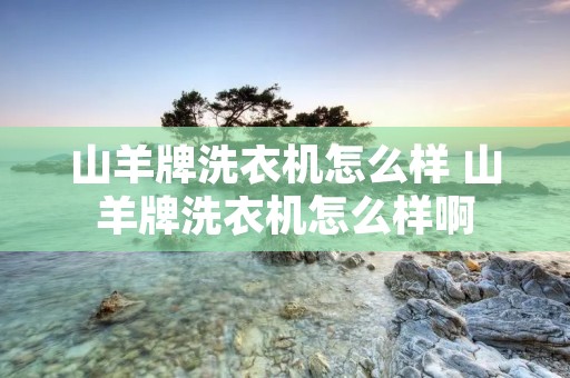 山羊牌洗衣机怎么样 山羊牌洗衣机怎么样啊
