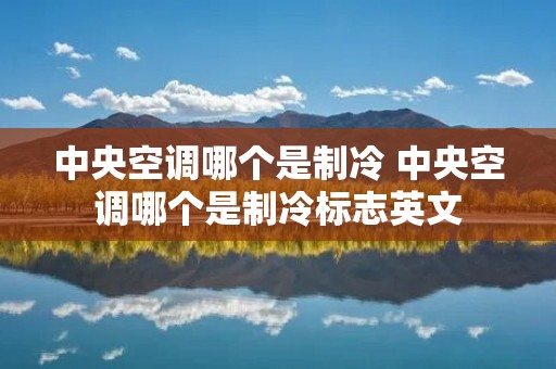 中央空调哪个是制冷 中央空调哪个是制冷标志英文 中央空调哪个是制冷 中央空调哪个是制冷标志英文
