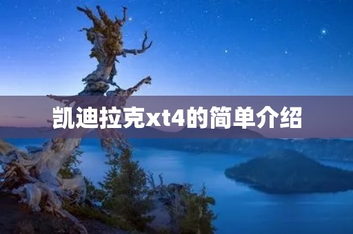凯迪拉克xt4的简单介绍 凯迪拉克xt4的简单介绍