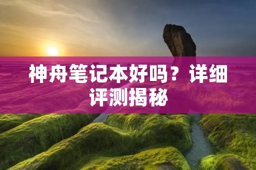 神舟笔记本好吗？详细评测揭秘
