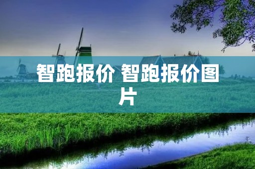 智跑报价 智跑报价图片