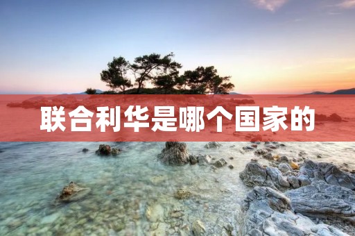 联合利华是哪个国家的 联合利华是哪个国家的