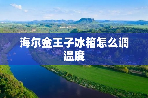 海尔金王子冰箱怎么调温度