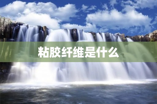 粘胶纤维是什么