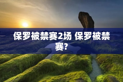 保罗被禁赛2场 保罗被禁赛?