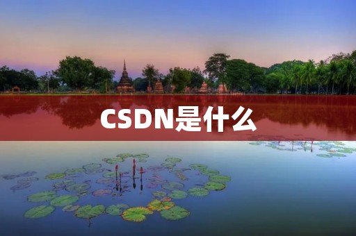 CSDN是什么
