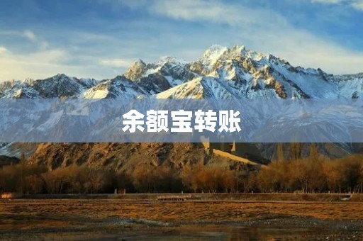 余额宝转账:安全便捷的资金流转方式 余额宝转账:安全便捷的资金流转方式