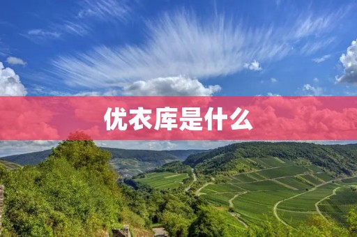 优衣库是什么 优衣库是什么