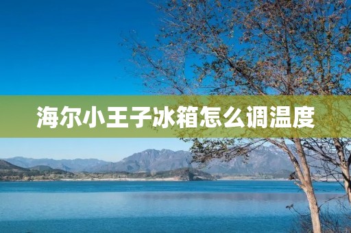 海尔小王子冰箱怎么调温度