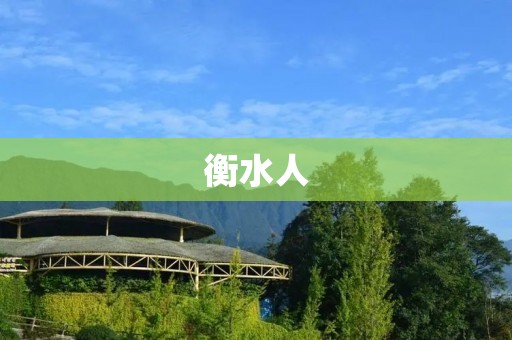 衡水人：传承与创新的城市先锋