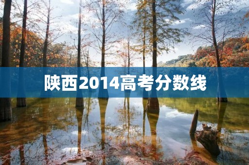 陕西2014高考分数线：揭秘陕西高考分数线的背后故事