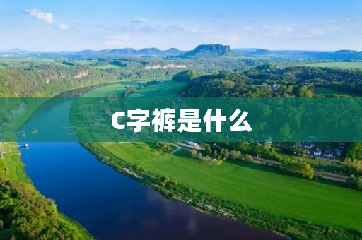 C字裤是什么