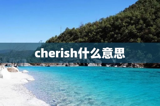 cherish什么意思