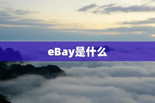 eBay是什么