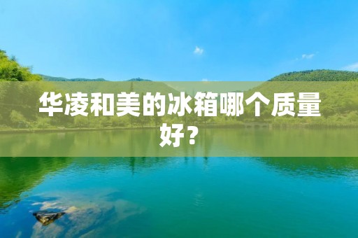 华凌和美的冰箱哪个质量好？