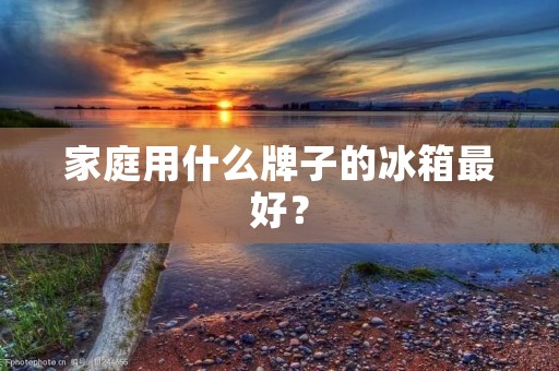 家庭用什么牌子的冰箱最好？