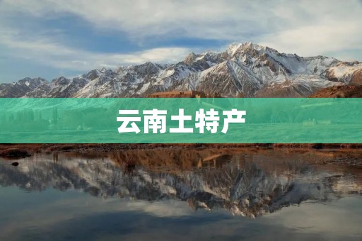 云南土特产:品味独特的云南风情 云南土特产:品味独特的云南风情
