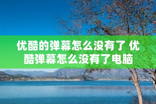 优酷的弹幕怎么没有了 优酷弹幕怎么没有了电脑