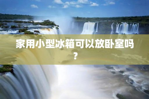 家用小型冰箱可以放卧室吗? 家用小型冰箱可以放卧室吗?