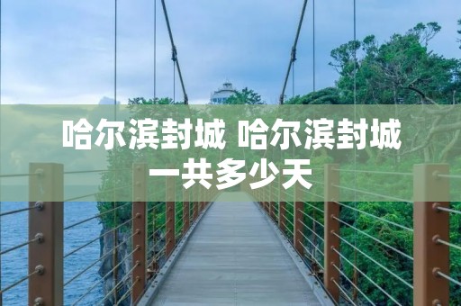 哈尔滨封城 哈尔滨封城一共多少天