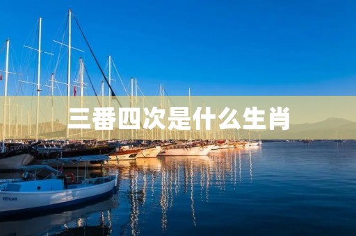 三番四次是什么生肖 三番四次是什么生肖