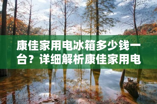 康佳家用电冰箱多少钱一台?详细解析康佳家用电冰箱价格与性能 康佳家用电冰箱多少钱一台?详细解析康佳家用电冰箱价格与性能