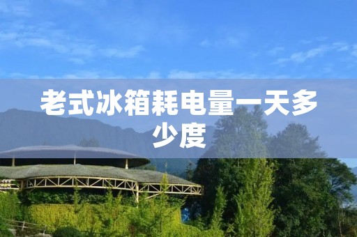 老式冰箱耗电量一天多少度:详细解析 老式冰箱耗电量一天多少度:详细解析