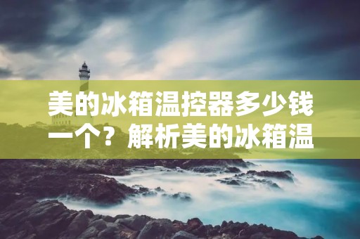 美的冰箱温控器多少钱一个？解析美的冰箱温控器价格与性能